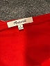 Madewell 100% Viscose Red Button-Down Cami in Full Bloom Size 4 - photo 7