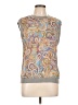 Current Air Paisley Gray Silver Sweater Vest Size L - photo 1