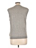 Current Air Paisley Gray Silver Sweater Vest Size L - photo 2