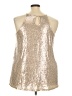 Torrid Metallic Gold Sleeveless Top Size 4X Plus (4) - photo 2
