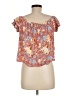 LA Hearts Brown Short Sleeve Top Size M - photo 2