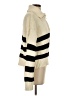 KITRI 100% Cotton Stripes Ivory Pullover Sweater Size S - photo 4