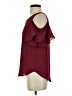 BCX 100% Polyester Burgundy Sleeveless T-Shirt Size S - photo 5