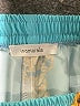 inamorata 100% Rayon Animal Print Blue Board Shorts Size M - photo 3
