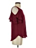 BCX 100% Polyester Burgundy Sleeveless T-Shirt Size S - photo 4