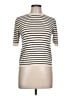 Zara Ivory Short Sleeve Turtleneck Size L - photo 1