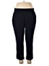 Chico's Solid Black Active Pants Size Lg (2) - photo 1
