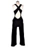 Express Solid Black Jumpsuit Size S - photo 2
