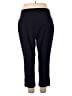 Chico's Solid Black Active Pants Size Lg (2) - photo 2