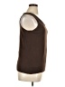 Talbots 100% Pima Cotton Brown Sweater Vest Size 1X - photo 4