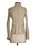 Magaschoni 100% Cotton Tan Track Jacket Size S - photo 1