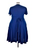 Assorted Brands 100% Polyester Blue Cocktail Dress Size 24 - photo 2
