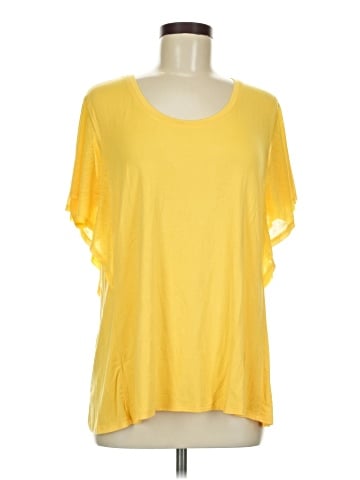 H By Halston Short Sleeve Top (view 1)