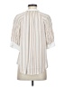 Reiss 100% Viscose Ivory 3/4 Sleeve Blouse Size 2 - photo 2
