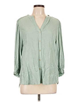 Democracy 3/4 Sleeve Blouse (view 1)