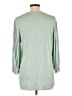 Democracy Green 3/4 Sleeve Blouse Size L - photo 2