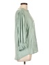 Democracy Green 3/4 Sleeve Blouse Size L - photo 4