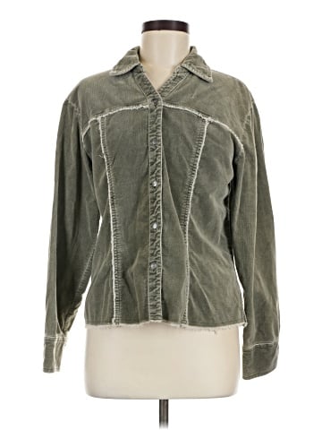 Ruff Hewn Long Sleeve Button-Down Shirt (view 1)