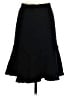 J.Crew Solid Black Wool Skirt Size 0 - photo 2