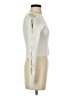 Pull&Bear Ivory Long Sleeve Top Size S - photo 4