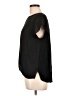 INC International Concepts 100% Polyester Black Short Sleeve Blouse Size L - photo 5