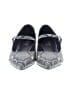 Franco Sarto Silver Flats Size 10 - photo 2