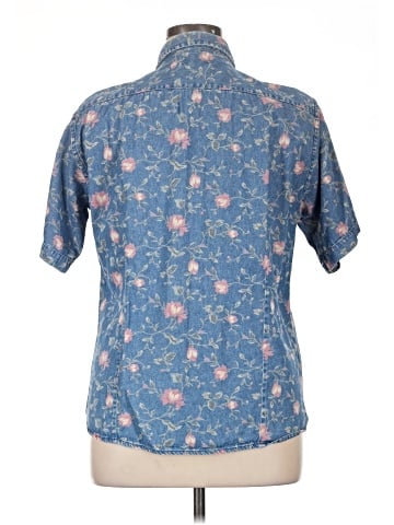 Classic Blues Short Sleeve Button-Down Shirt (view 2)