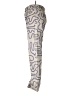Zara Print Ivory Jeggings Size 6 - photo 5