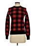 Ralph Lauren 100% Wool Checkered-gingham Red Wool Pullover Sweater Size S - photo 1