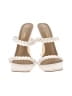 Fashion Nova Ivory White Sandals Size 10 - photo 2