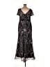 JS Collections 100% Polyester Black Cocktail Dress Size 18 - photo 2
