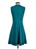 Calvin Klein Solid Teal Cocktail Dress Size 4 (estimated) - photo 2