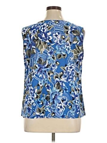 Laura Scott Sleeveless Blouse (view 2)