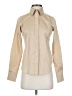 Devon & Jones Solid Tan Long Sleeve Blouse Size XS - photo 1