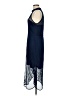 Unbranded 100% Polyester Blue Cocktail Dress Size M - photo 5