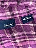 Basic Editions Plaid Purple Long Sleeve Button-Down Shirt Size 3X - photo 7