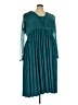 ASOS Teal Cocktail Dress Size 24 - photo 1