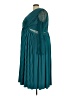 ASOS Teal Cocktail Dress Size 24 - photo 5