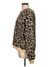 Maeve Animal Print Brown Pullover Sweater Size L - photo 5
