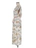 Entro 100% Polyester Floral Ivory Casual Dress Size M - photo 5