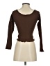 Out From Under Brown Long Sleeve Top Size XXS - photo 2