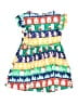 Unbranded 100% Polyester Print Green Dress Size 140 cm / US 10 - photo 2