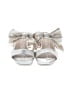 Jack Rogers Metallic Silver Sandals Size 7 - photo 2