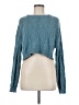 Forever 21 Teal Pullover Sweater Size M - photo 1