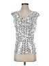 MICHAEL Michael Kors 100% Rayon Silver Sleeveless Blouse Size XS - photo 1