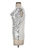 MICHAEL Michael Kors 100% Rayon Silver Sleeveless Blouse Size XS - photo 5