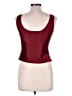 Lioness Burgundy Sleeveless Blouse Size M - photo 2