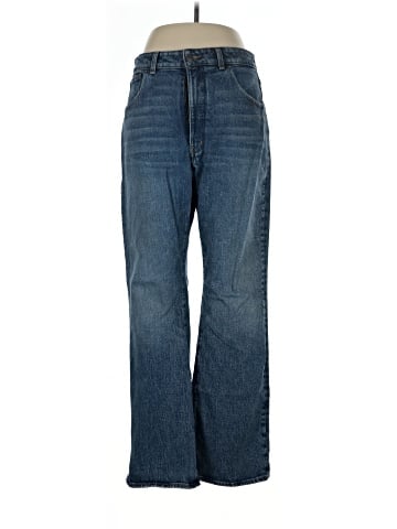 Madewell Curvy Relaxed Bootcut Jeans in Concho Wash (view 1)