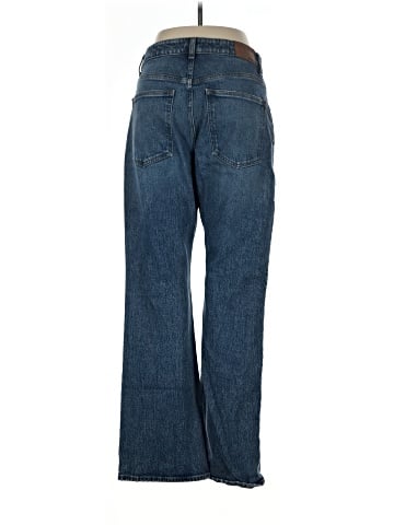 Madewell Curvy Relaxed Bootcut Jeans in Concho Wash (view 2)