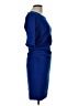Lela Rose Solid Blue Cocktail Dress Size 10 - photo 4